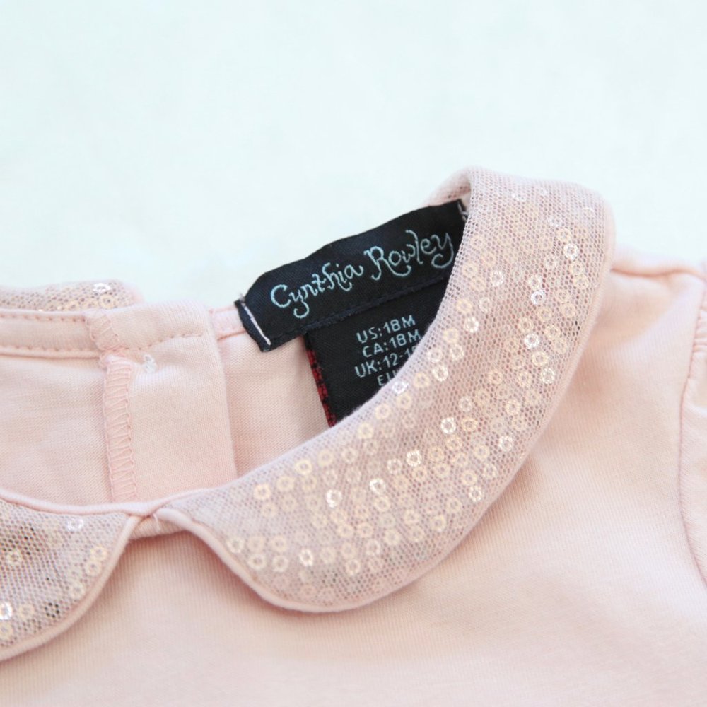 Cynthia Rowley Blush Pink Sequence Dress - Picture 5 of 5